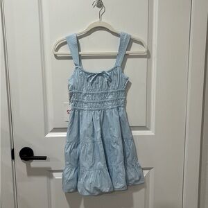 Aritzia Light Blue Martine Dress